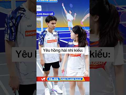 Yêu hồng hài nhi ??? #vnb #badminton #caulong #shortsvideo #shorts thumbnail