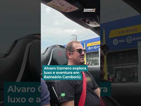 Alvaro Garnero explora luxo e aventura em Balneário Camboriú | #DomingoEspetacular #shorts thumbnail
