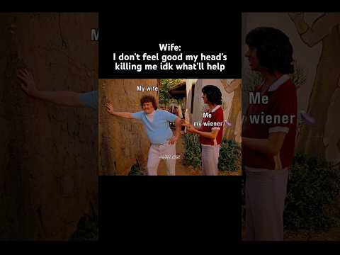 Wrong kind of medicine 🤷🏻‍♂️🤣 #marriage #relationship #couple #shorts #funny #love #viral #memes thumbnail