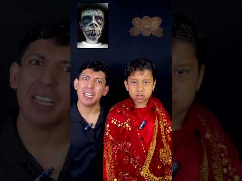 Papa Bhoot 🧟‍♂️☠️VsColourful Bhoot🤡 🧟‍♀️💀Look Challenge Prashant Sharma #shorts #ytshorts #bhoot thumbnail