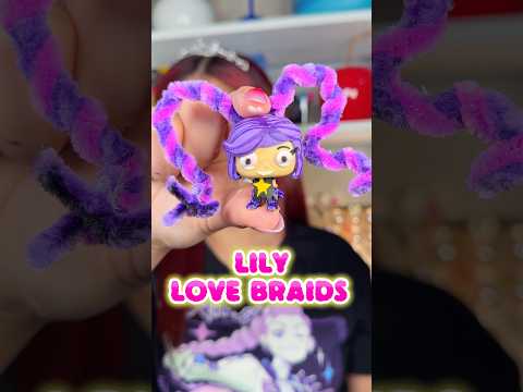 Hice a LILY LOVE BRAIDS en MINIATURA!😳💜 #hellomon #abriendojuguetes #juguetes thumbnail