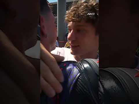 Kimi Antonelli congratulates Marco Bezzecchi 🫂 🏆 thumbnail