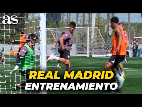 El REAL MADRID se entrena antes del último partido de LIGA vs ATHLETIC BILBAO thumbnail