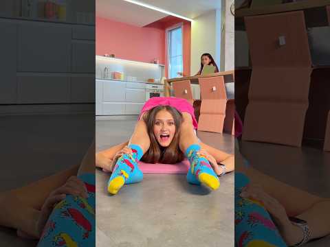 Flexibility Test…🤷‍♂️👌@_miss_tais_ @markchirkin #familyfirst #flexibility thumbnail