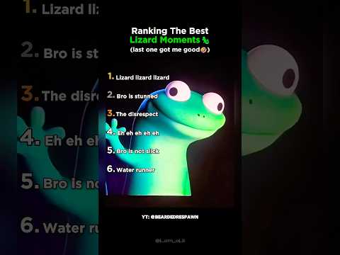 Ranking The Best Lizard Moments thumbnail