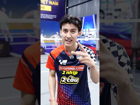 Thử Thách 2 nhịp - 2 cầu cùng Đức Nguyên VNB ??? #vnb #badminton #caulong #shortsvideo #shorts thumbnail