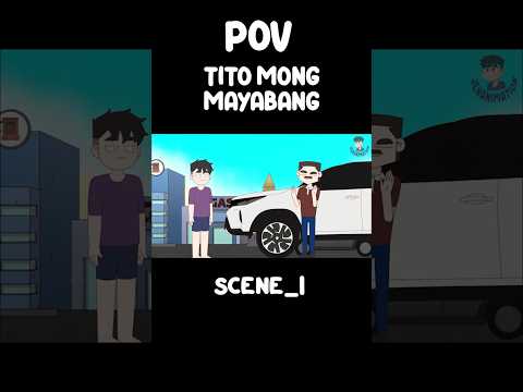 POV TITO MONG MAYABANG SCENE 1 | JenAnimation | COMEDY SKITS  # # #jenanimation  #pinoyanimation thumbnail