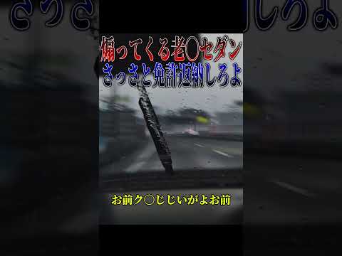 【超スカッと】煽ってくる高齢ドライバーにやり返してみた結果???#shorts thumbnail