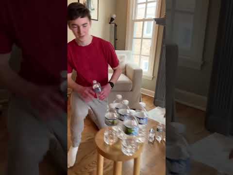 Small Table Bottle Flip Challenge! thumbnail