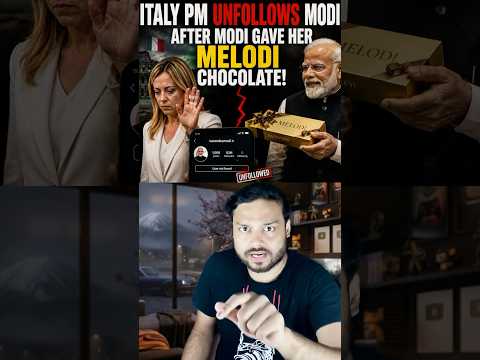 END OF MODI & Meloni Friendship? Modi Got UNFOLLOW Incident - Indian Citizens Amazed #shorts thumbnail