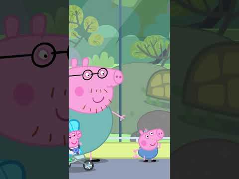 Escape From the Zoo #PeppaPig #Shorts thumbnail