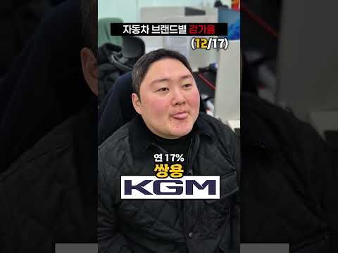 자동차 브랜드별 감가율 top17 thumbnail