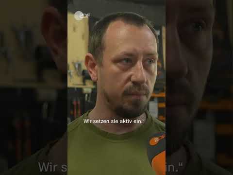 Krieg der Zukunft: Ukraine setzt auf Drohnen und Roboter | #shorts #short thumbnail