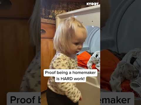 Mommy's Helper Injures Herself ? #fails #laundry #funny #shorts thumbnail