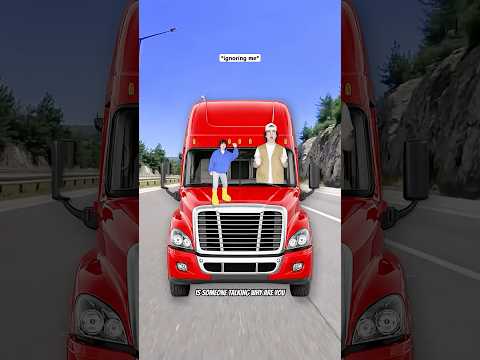 When You Get The Truck Driver To Honk ? #shorts #relatable thumbnail