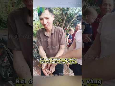Rơi dây chuyền 1 cây vàng tát cạn giếng làng để tìm thumbnail