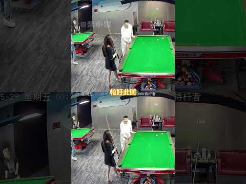 球杆：我允许你说自己有点不舒服了 #台球 #搞笑 #离谱 #社会百态  #大数据推荐给有需要的人 thumbnail