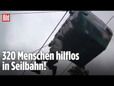 SEILBAHN-DRAMA: Hunderte Menschen hängen fest – Angst und Panik! thumbnail
