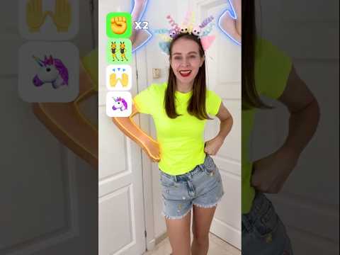 TikTok dances tutorials Unicorn | #Shorts by Anna Kova thumbnail