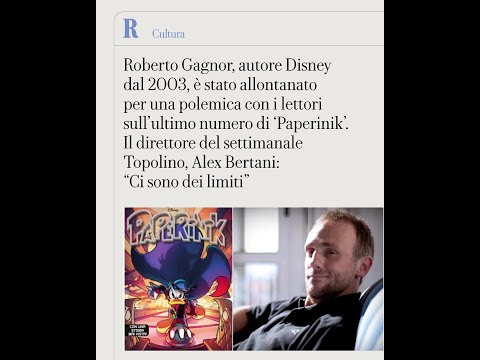Sceneggiatore di Topolino LICENZIATO dopo uno scontro con i lettori sui social. “Vanno rispettati” thumbnail