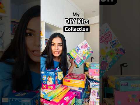 My DIY Kits Collection ? #crafteraditi #collection #shorts #unboxing #DIYkit @CrafterAditi thumbnail