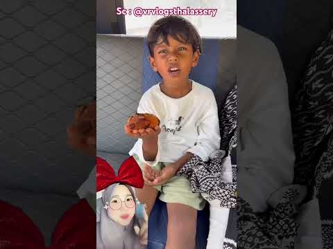 Adik sangat perhatian sama papa 😍🌷 @vrvlogsthalassery thumbnail