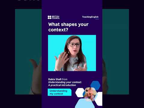 What shapes your teaching context? #teachingcommunity #teachingenglish #education thumbnail