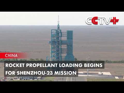 Rocket Propellant Loading Begins for Shenzhou-23 Mission thumbnail