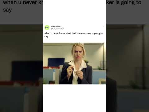 Being back in the office is bad actually #comedy thumbnail
