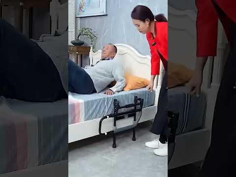 ▶️  Elderly Stand-Up Adjustable Folding Bedside Support Rail - Product Link in Bio ( # 1620 ) ‪ thumbnail
