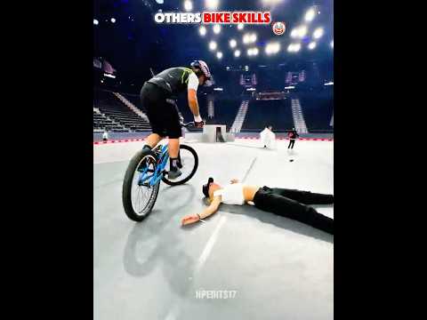 Normal Bike Skills Vs The FINAL BOSS☠️   #shorts #usa thumbnail