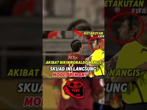 Pertandingan Paling Brutal dalam Sejarah Sepak Bola! Demi CR7! 😱 #ytshorts #football #ronaldo #goat thumbnail