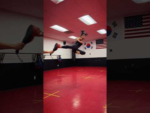 FLYING SIDEKICK 😎 #martialarts #martialartstraining thumbnail