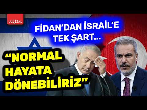 Dışişleri Bakanı Hakan Fidan'dan dikkat çeken İsrail açıklaması! "1967 sınırına dönerse..." thumbnail