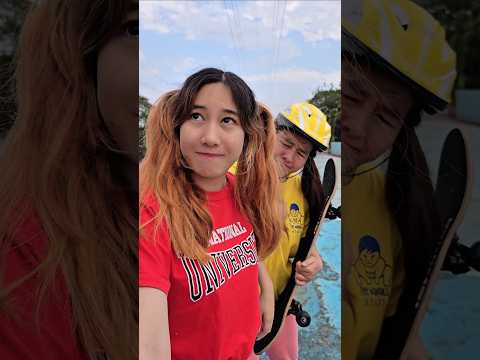 ผิงโซเซ ตอน จักรยาน vs สเก็ตบอร์ด 🚲😍 thumbnail