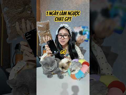 1 Ngày Làm Hầu Gái Mèo & Không Bị CHAT GPT Điều Khiển 🙀 #shorts || Yến Nồi Cơm Điện thumbnail