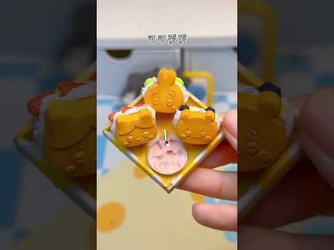 🍩🥮🧸超可愛 迷你粘土DIY Chiikawa 銅鑼燒 | Mini Clay Kawaii Miniature Clay Dorayaki Handmade #shorts thumbnail