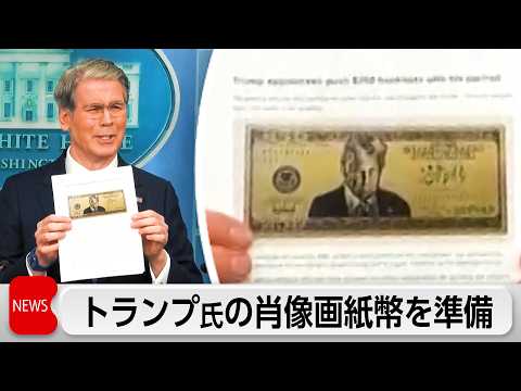 トランプ大統領の肖像画入り250ドル紙幣の発行に向け準備 thumbnail