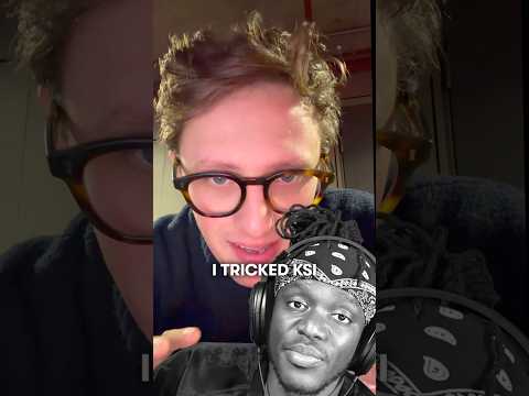 i tricked KSI into leaving the sidemen thumbnail