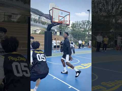 和前nba尼克楊一起打球是種怎樣的體驗？ #籃球 #basketball thumbnail