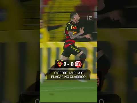 O BARLETTA FOI DONO DO JOGO! ELE CRAVOU OUTRA VEZ E O SPORT VENCEU O NÁUTICO! 🔥🔥⚽ thumbnail