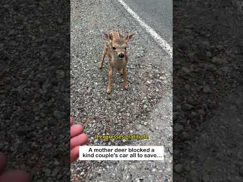 A Mother Deer's Love #lovestory #wildliferescue  #rescueefforts #cute #rescue #wildlife#deer #love thumbnail