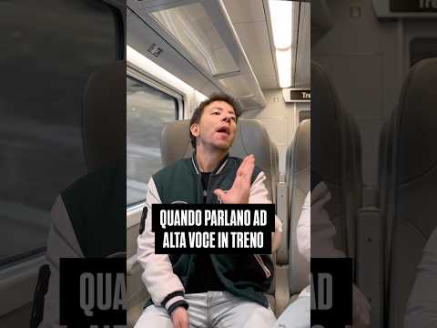 QUANDO PARLANO AD ALTA VOCE SUL TRENO #danielecondotta #comedy thumbnail