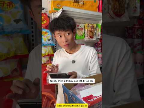 Chú bé đại ca mua hàng không mất tiền #shorts thumbnail