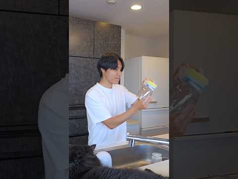 夫婦で家事　 #夫婦 #カップル #あるある thumbnail