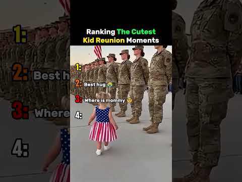 Ranking The Cutest Kid Reunion Moments #soldier thumbnail