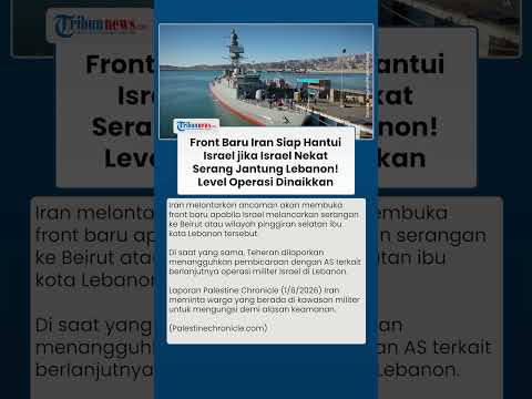 Eskalasi Timur Tengah Memanas, Iran Siapkan Front Baru dan Hentikan Pembicaraan dengan AS thumbnail
