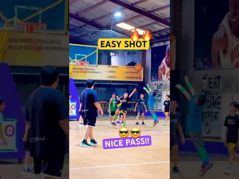 CATCH AND SHOOT 🔥 TEAMWORK ⭐️ KIDS BASKETBALL TRAINING #shorts #ballislife #basketballhighlights thumbnail