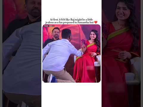 This is why Samantha chose Raj over everyone else ❤ #samantharuthprabhu #rajnidimoru #tollywood #yt thumbnail