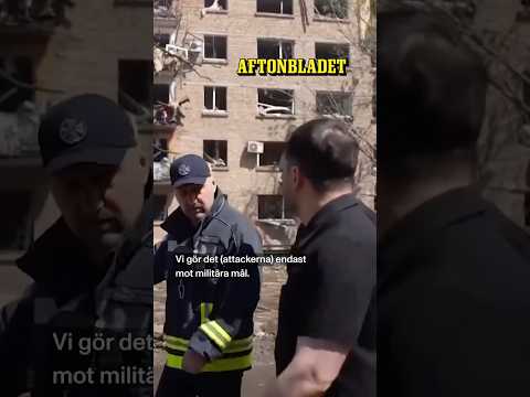 Zelenskyj inspekterar förödelsen thumbnail